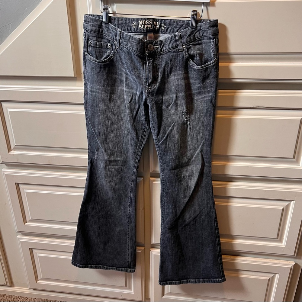 Mossimo Supply Co. Dark Wash Flare Jeans